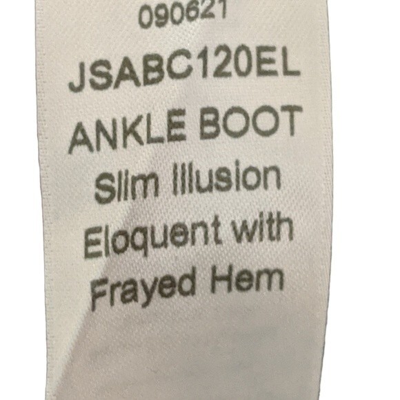 7 for all mankind ankle boot slim illusion Italian fabric jeans size 27 - Picture 7 of 12